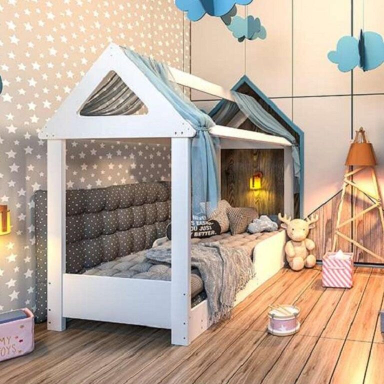 Cama montessoriana: 4 modelos para completar a decoração do quarto do seu filho